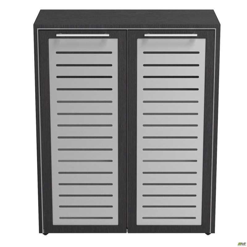 Шафа книжкова Онiкс 900х400х1090 Венге прованс, скло AMF