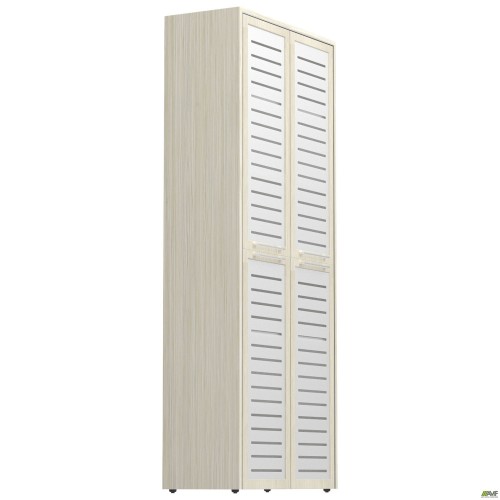 Шафа книжкова Онікс 900х400х2172 Дуб ценамон, скло AMF