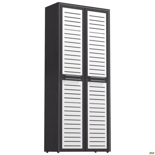 Шафа книжкова Онiкс 900х400х2172 Венге прованс, скло AMF