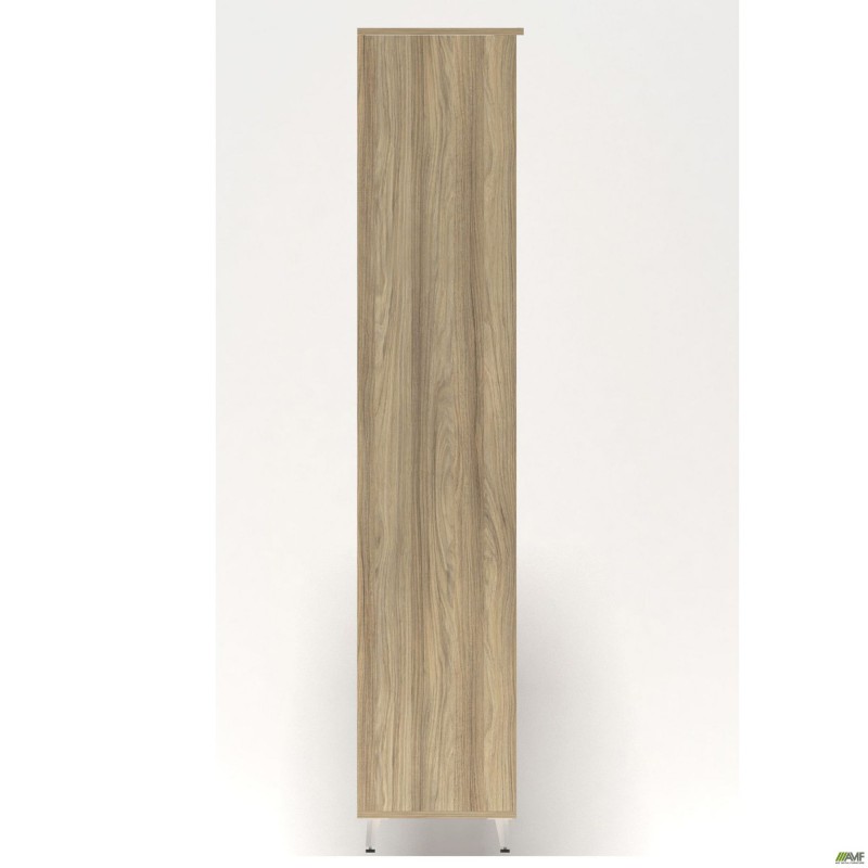 Шафа книжкова відкрита Delta DL-901 (864х420х2078мм) Блеквуд Ячмінний / Опора білий беж AMF