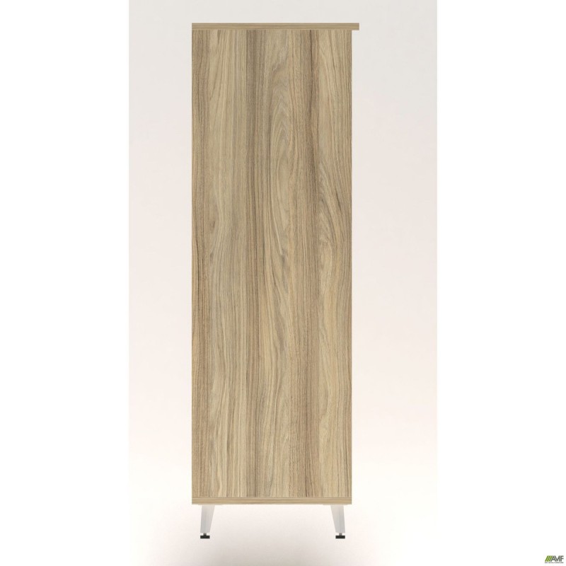 Шафа книжкова відкритий Delta DL-903 (864х420х1292мм) Блеквуд Ячмінний / Опора білий беж AMF