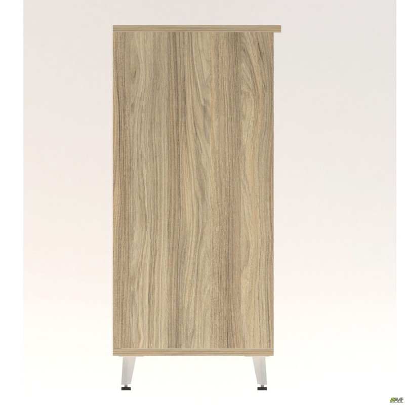 Шафа книжкова відкритий Delta DL-904 (864х420х909мм) Блеквуд Ячмінний / Опора білий беж AMF