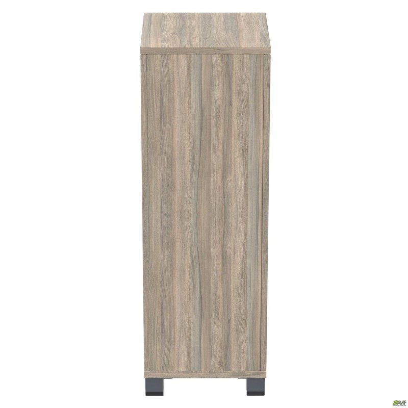 Шафа відкрита SIG-10 (400х420х1200мм) Опора чорний графіт/ В'яз Ліберті Димчастий AMF