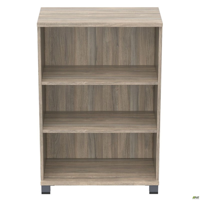 Шафа відкрита SIG-11 (800х420х1200мм) Опора чорний графіт/В'яз Ліберті Димчастий AMF