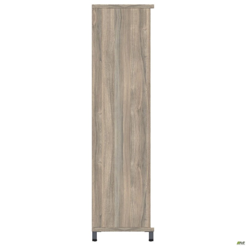 Шафа відкрита SIG-12 (800х420х1600мм) Опора чорний графіт/В'яз Ліберті Димчастий AMF