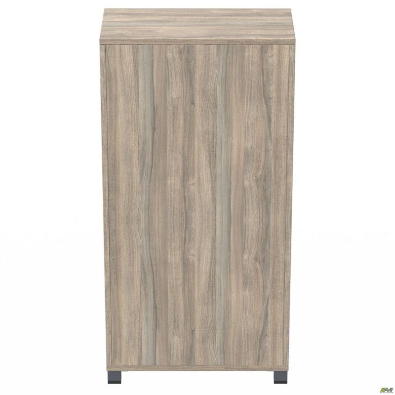 Шафа відкрита SIG-12 (800х420х1600мм) Опора чорний графіт/В'яз Ліберті Димчастий AMF