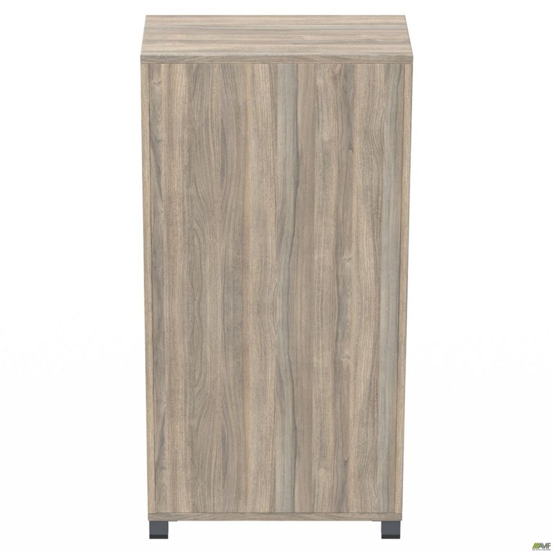 Шафа з висувними ящиками SIG-13 (800х420х1600мм) Опора Чорний графіт / В'яз Ліберті Димчастий AMF