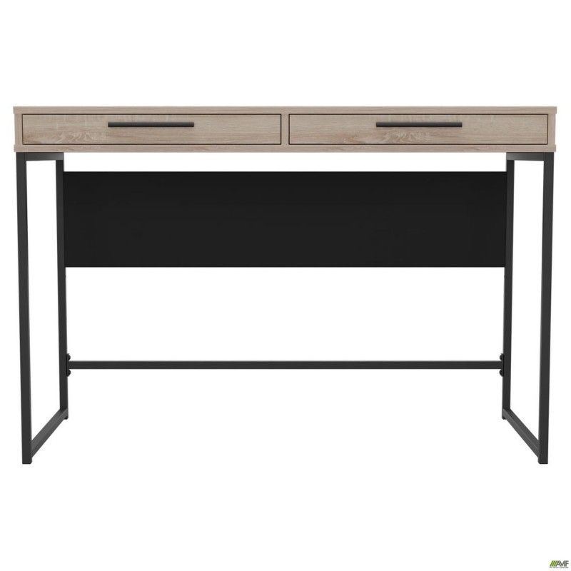 Стіл Campari Cr1200 (1200х500х800Н) чорний/Дуб Сонома AMF