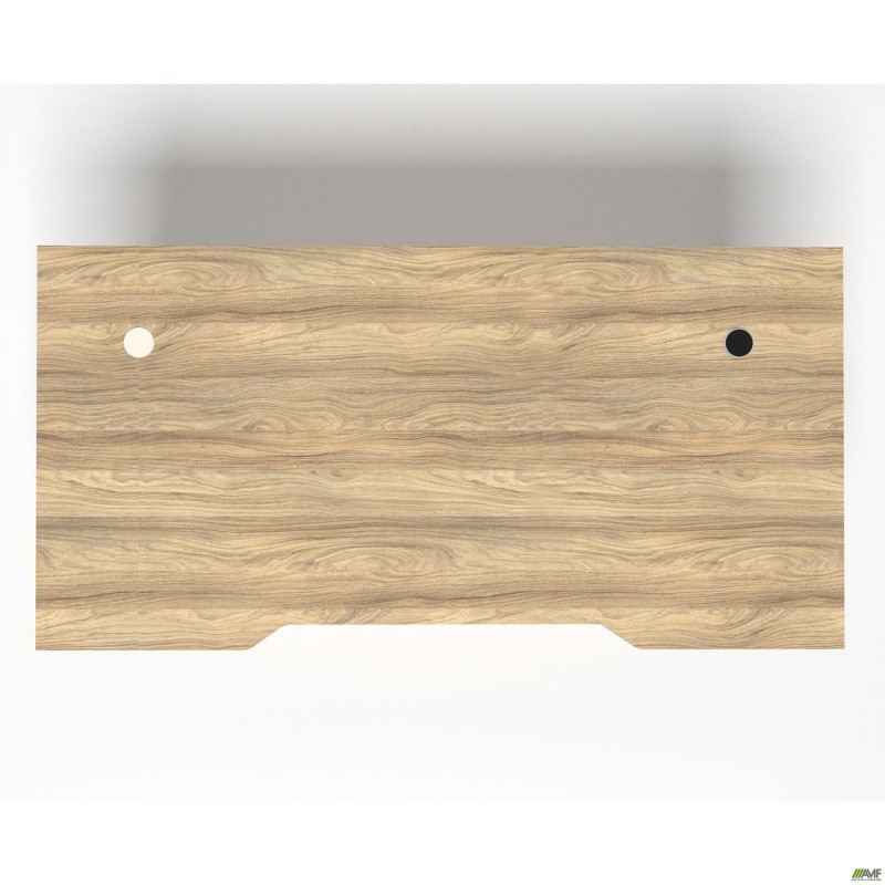 Стіл Delta DL-106 (1590х800х750мм) Блеквуд Ячмінний / Каркас білий AMF