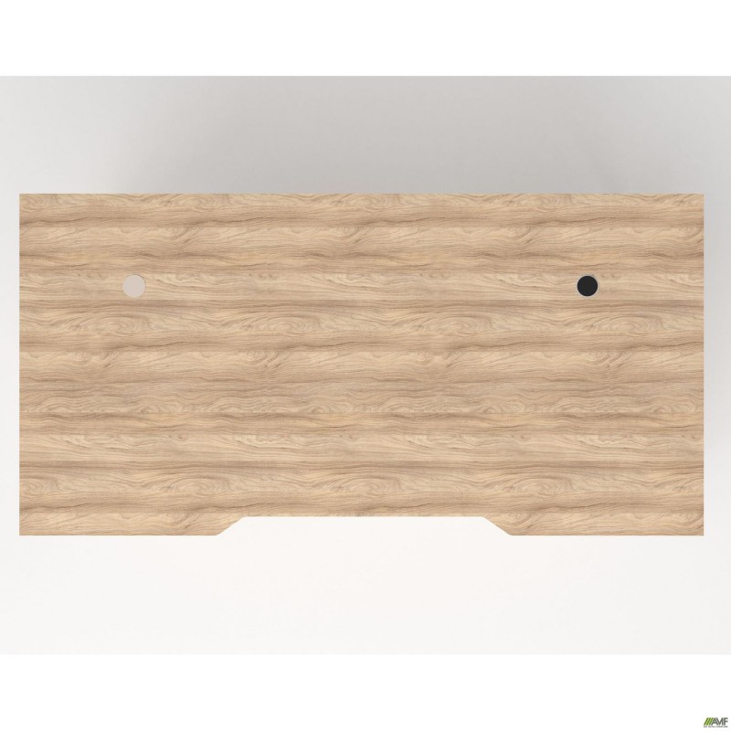 Стіл Delta DL-107 (1790х900х750мм) Блеквуд Ячмінний / Каркас білий AMF