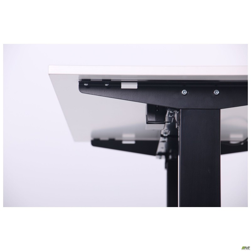 Стіл Like 1000х580 Білий Перл База чорна AMF
