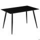 Стіл Lyon чорний 120*80*75 AMF