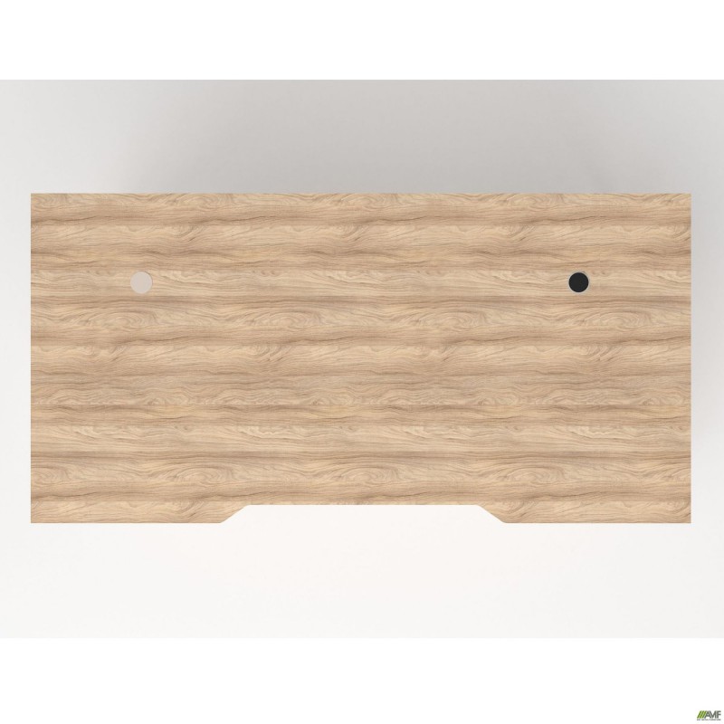 Стіл + USB Delta DL-107 (1790х900х750мм) Блеквуд Ячмінний / Каркас білий AMF