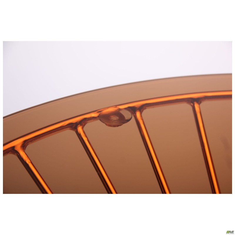 Стіл для бару Maleo, rose gold, glass top AMF