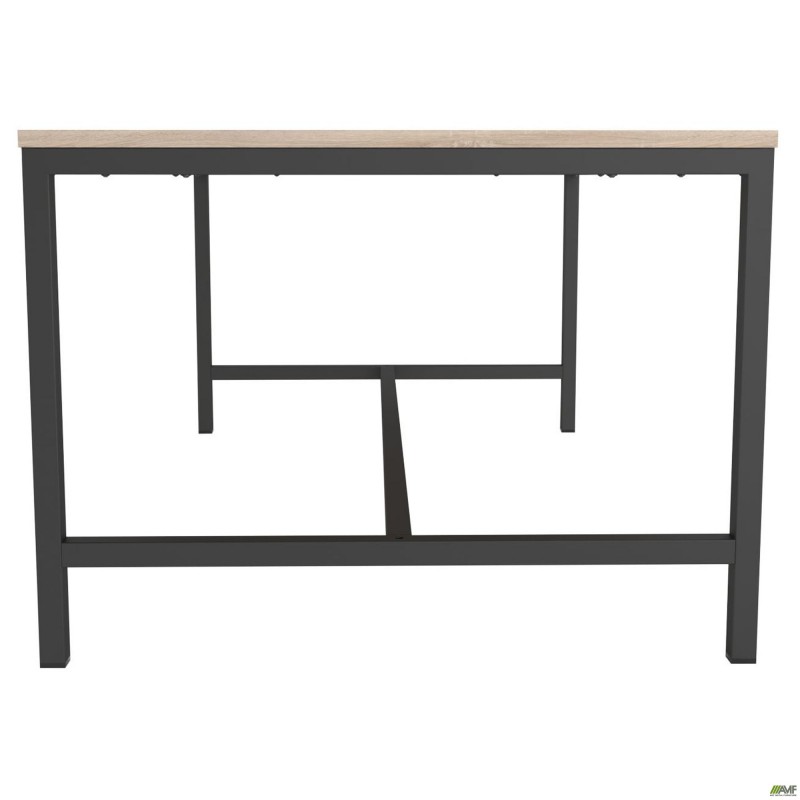 Стіл журнальнийTriton (1300х700х516) Дуб Сонома/Чорний графіт AMF