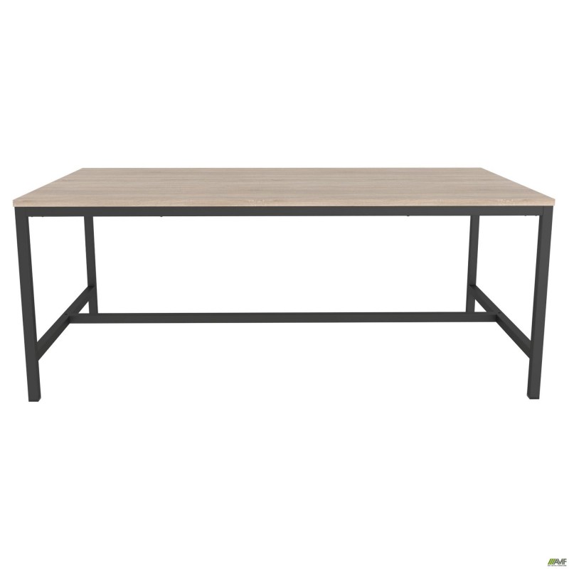 Стіл журнальнийTriton (1300х700х516) Дуб Сонома/Чорний графіт AMF