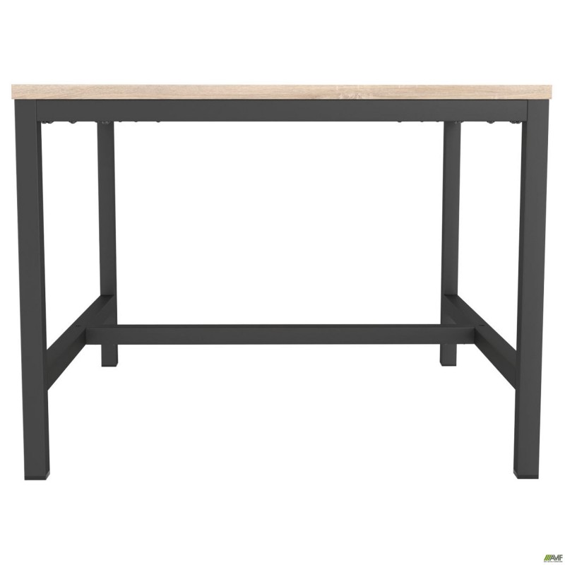 Стіл журнальний Triton (600х600х456) Дуб Сонома/Чорний графіт AMF