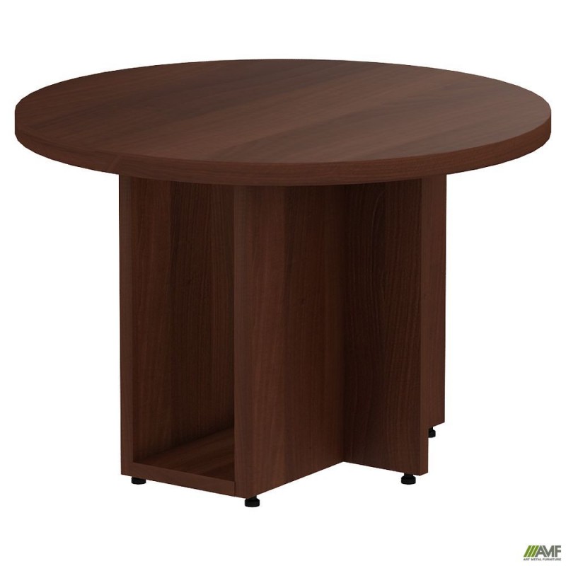 Стіл журнальний МГ-314 (D600х400мм) горіх темний AMF