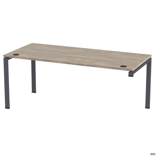 Стіл керівника SIG-220R (1587х800х750мм) Чорний графіт/В'яз Ліберті AMF