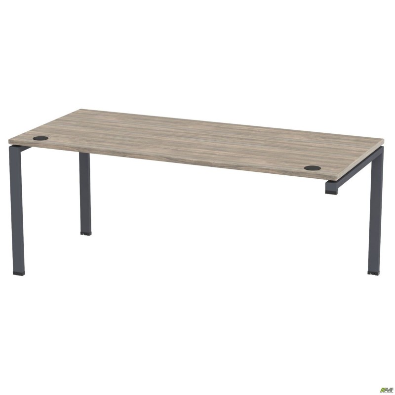 Стіл керівника SIG-220R (1587х800х750мм) Чорний графіт/В'яз Ліберті AMF