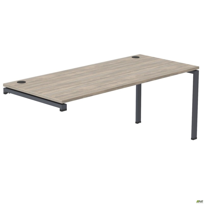 Стіл керівника SIG-223 (1587х800х750мм) Чорний графіт/В'яз Ліберті AMF