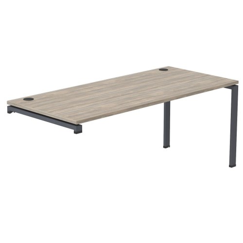 Стіл керівника SIG-224 (1800х800х750мм) Чорний графіт/В'яз Ліберті AMF