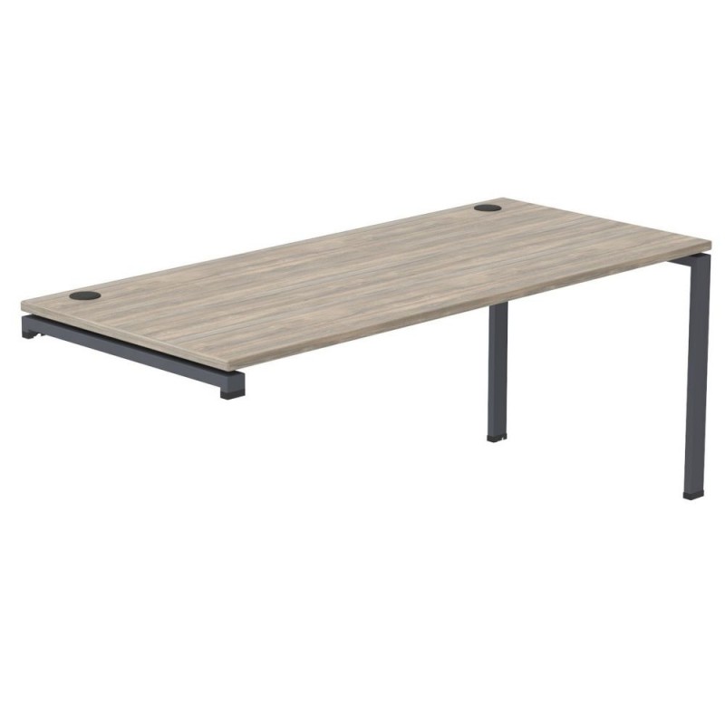 Стіл керівника SIG-224 (1800х800х750мм) Чорний графіт/В'яз Ліберті AMF