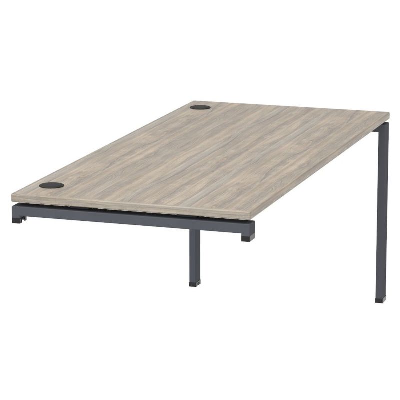 Стіл керівника SIG-224 (1800х800х750мм) Чорний графіт/В'яз Ліберті AMF