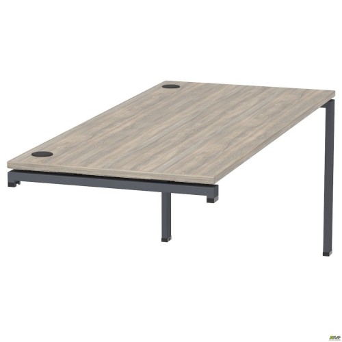 Стіл керівника SIG-225 (2000х800х750мм) Чорний графіт/В'яз Ліберті AMF