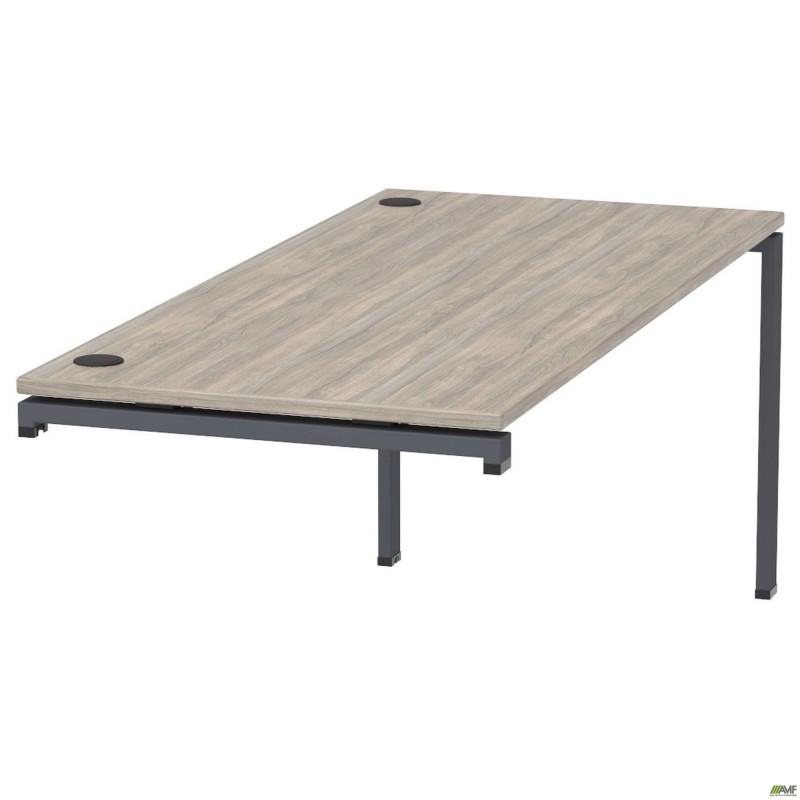 Стіл керівника SIG-225 (2000х800х750мм) Чорний графіт/В'яз Ліберті AMF