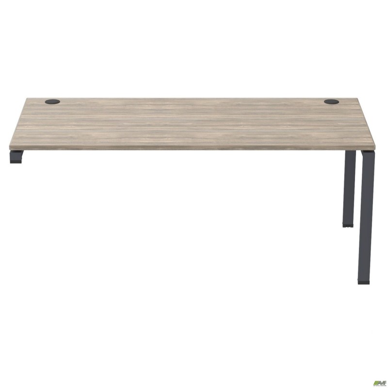 Стіл керівника SIG-225 (2000х800х750мм) Чорний графіт/В'яз Ліберті AMF