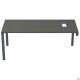 Стіл керівника із фрезеруванням під розетку М203 SIG-222R (2000х800х750мм) Чорний графіт/В'яз Ліберті AMF