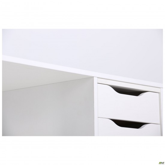 Стіл комп'ютерний Blond BL-102 (1200х600х750) Білий Перл / Білий беж AMF Стіл комп'ютерний Blond BL-102 (1200х600х750) Білий Перл / Білий беж AMF