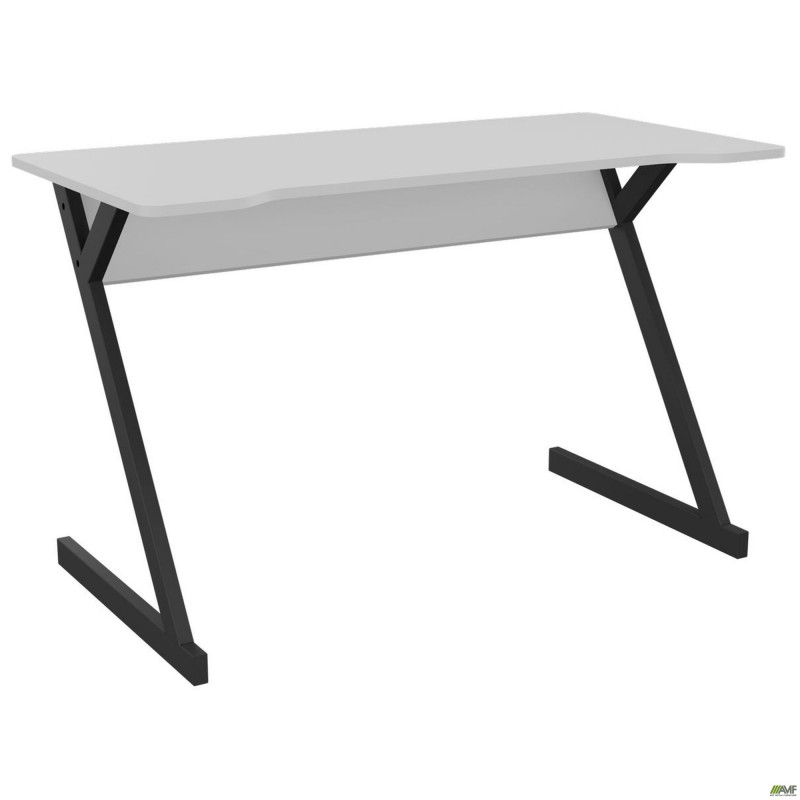 Стіл комп'ютерний Dexter DX1200 (1200х600х750Н) чорний графіт/Білий AMF