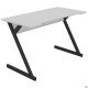 Стіл комп'ютерний Dexter DX1200 (1200х600х750Н) чорний графіт/Білий AMF
