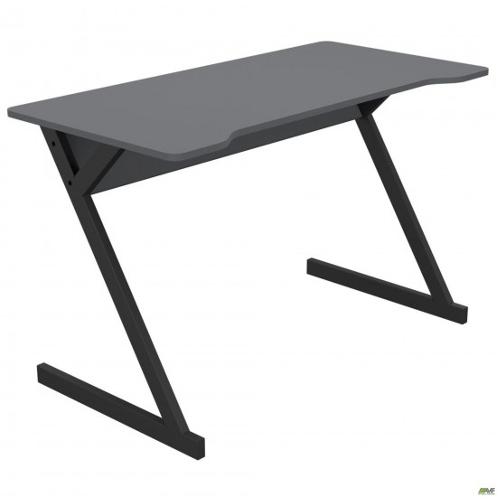 Стіл комп'ютерний Dexter DX1200 (1200х600х750Н) чорний графіт/Сірий Шифер AMF Стіл комп'ютерний Dexter DX1200 (1200х600х750Н) чорний графіт/Сірий Шифер AMF
