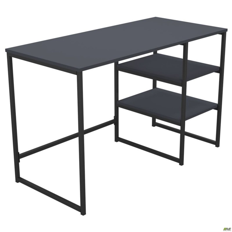 Стіл комп'ютерний Jet JT1200 (1187х550х750Н) чорний/Антрацит AMF