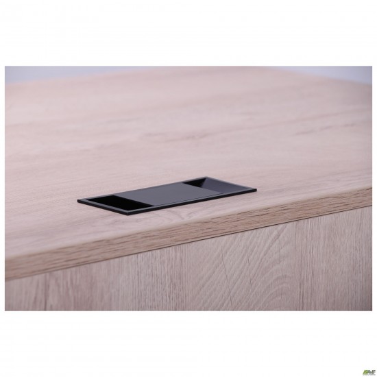 Стіл комп'ютерний Pluto ST L (1200х600х750) Дуб Ендгрейн/Чорний графiт AMF Стіл комп'ютерний Pluto ST L (1200х600х750) Дуб Ендгрейн/Чорний графiт AMF