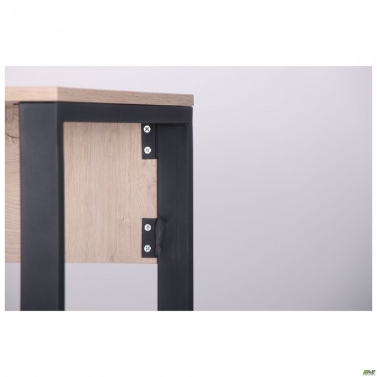 Стіл комп'ютерний Pluto ST L (1380х600х750) Дуб Ендгрейн/Чорний графiт AMF Стіл комп'ютерний Pluto ST L (1380х600х750) Дуб Ендгрейн/Чорний графiт AMF