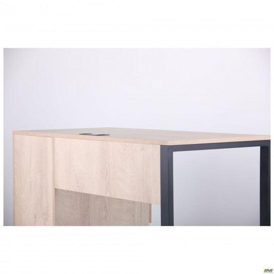 Стіл комп'ютерний Pluto ST R (1200х600х750) Дуб Ендгрейн/Чорний графiт AMF Стіл комп'ютерний Pluto ST R (1200х600х750) Дуб Ендгрейн/Чорний графiт AMF