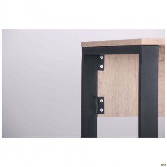 Стіл комп'ютерний Pluto ST R (1200х600х750) Дуб Ендгрейн/Чорний графiт AMF Стіл комп'ютерний Pluto ST R (1200х600х750) Дуб Ендгрейн/Чорний графiт AMF