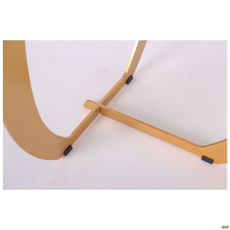 Стіл обідній Alexis gold / ceramics Lasa bianco AMF