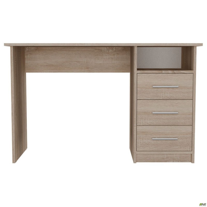 Стіл однотумбовий ОМ-122R (1200х580х750Н) Дуб Сонома AMF