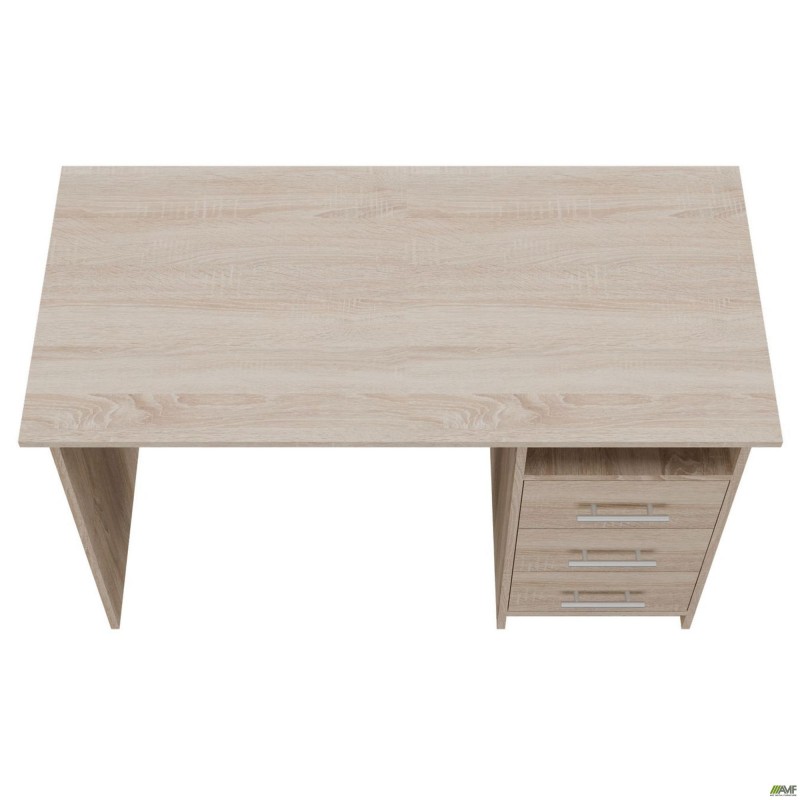 Стіл однотумбовий ОМ-122R (1200х580х750Н) Дуб Сонома AMF