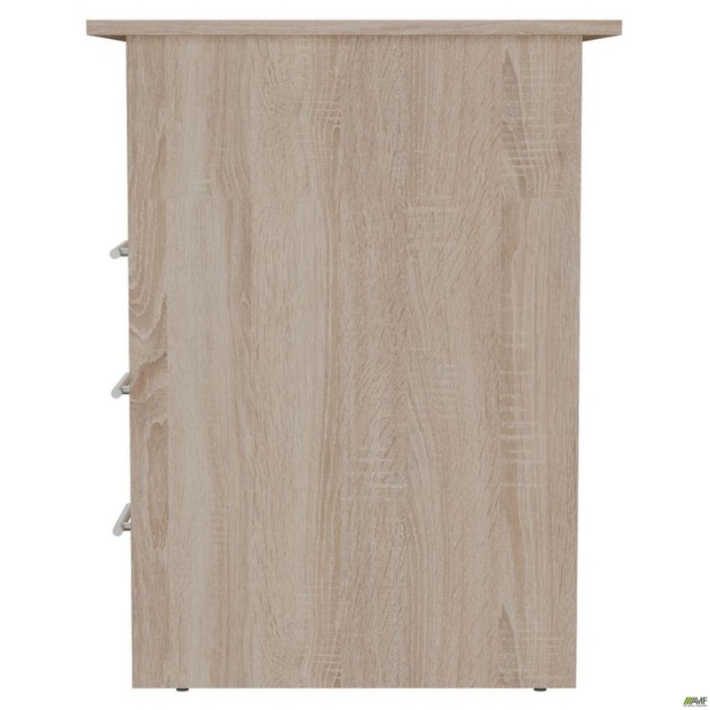 Стіл однотумбовий ОМ-123R (1387х580х750Н) Дуб Сонома AMF