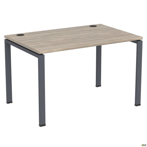 Стіл письмовий SIG-110 (1000х800х750мм) Чорний графіт/В'яз Ліберті Димчастий AMF