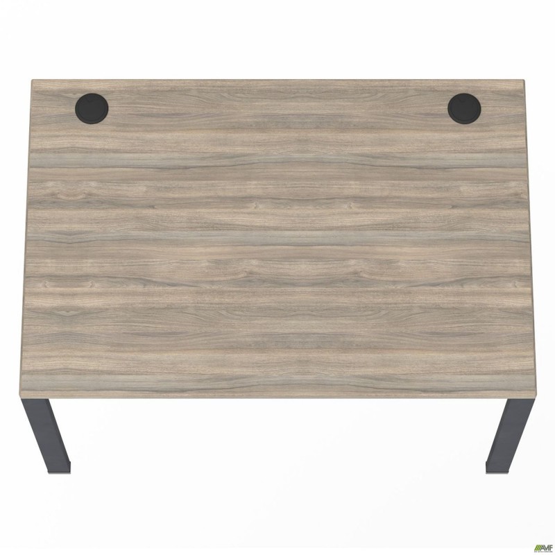 Стіл письмовий SIG-110 (1000х800х750мм) Чорний графіт/В'яз Ліберті Димчастий AMF