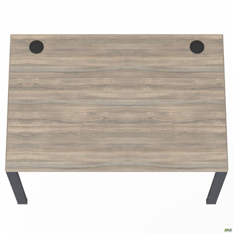 Стіл письмовий SIG-114 (1800х800х750мм) Чорний графіт/В'яз Ліберті Димчастий AMF