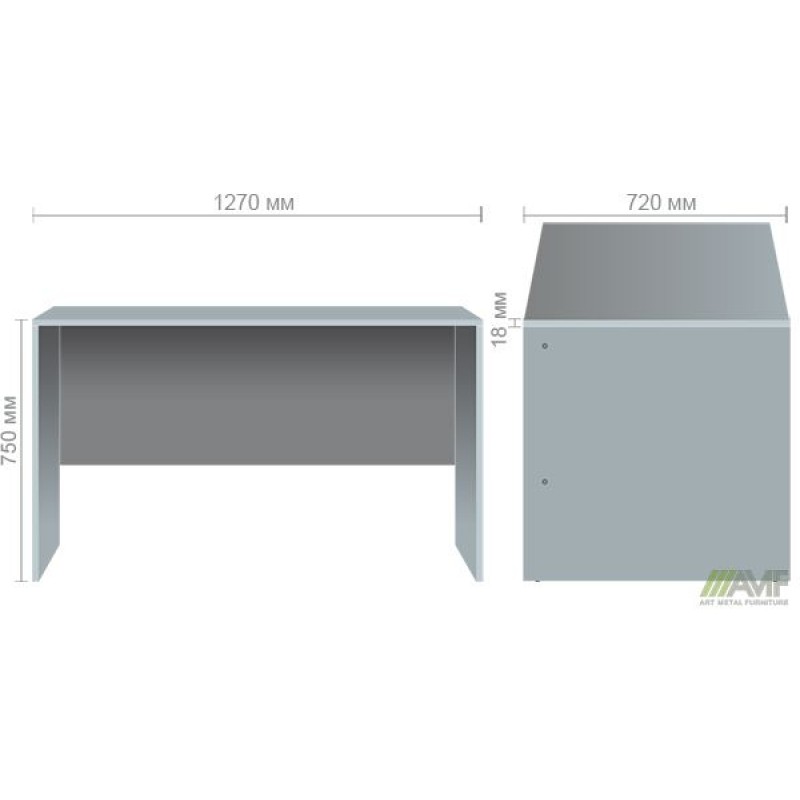 Стіл письмовий SL-106 (1270х720х750мм) в'яз Ліберті AMF