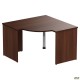 Стіл письмовий МГ-201 (1200х1200х750мм) горіх темний AMF